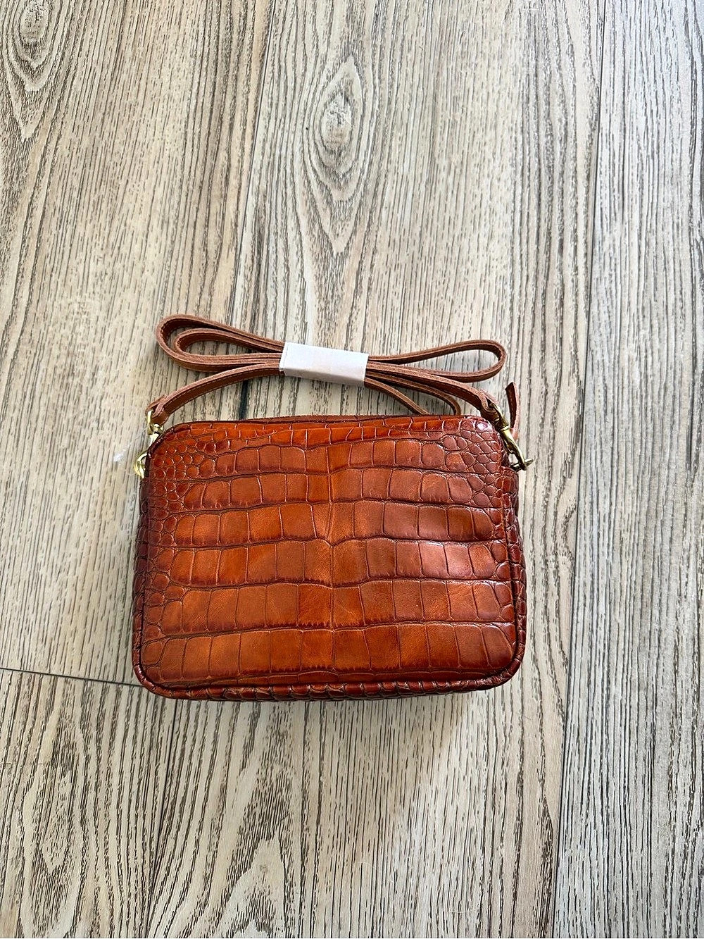Clare V Midi Sac in Autumn Croco - NWT